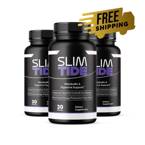 SlimTide 3-bottle pack, 90-day supply, free US shipping