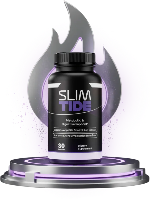 SlimTide gut health and metabolic support supplement bottle